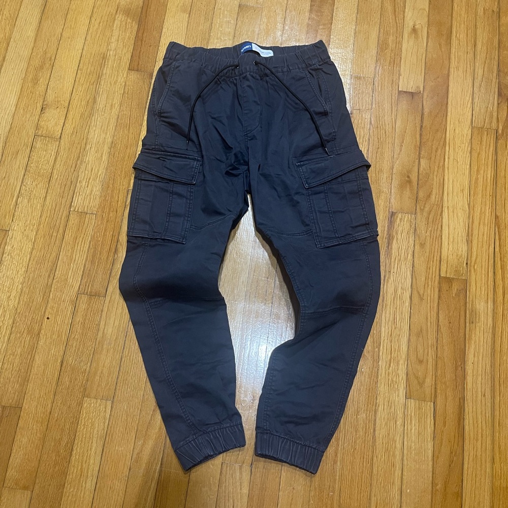 Men's Gray Cargo Pants